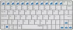Беспроводная клавиатура Rapoo E6300 White фото