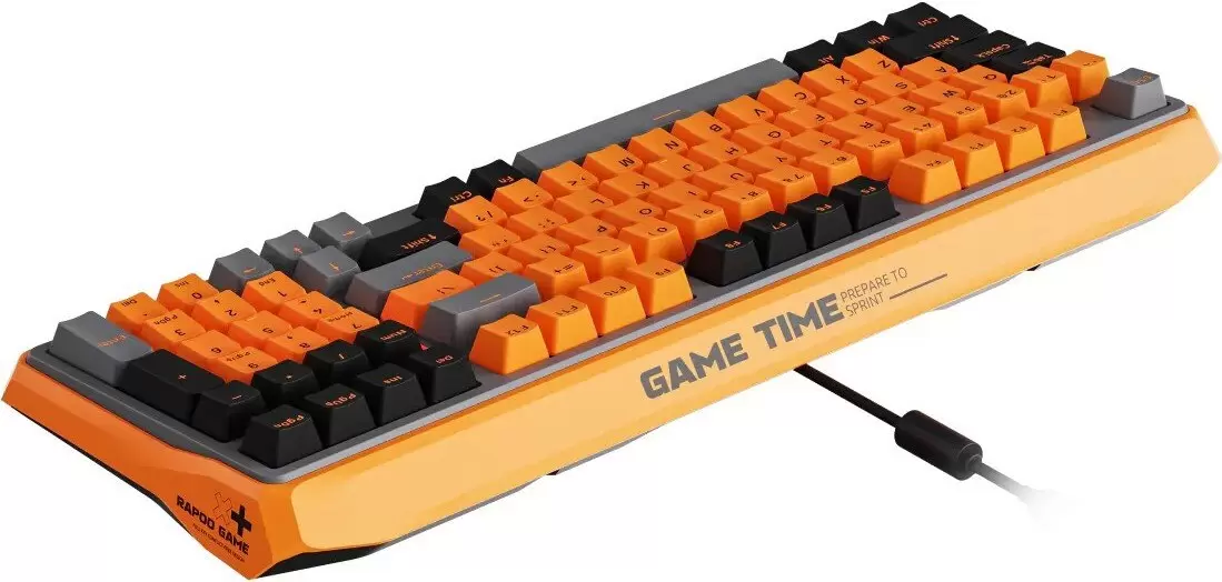 Клавиатура Rapoo ESK750-98 (черный/серый/оранжевый) фото