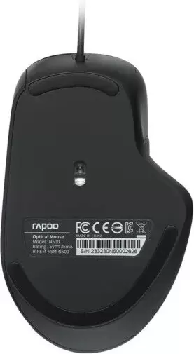 Мышь Rapoo N500 (черный) фото