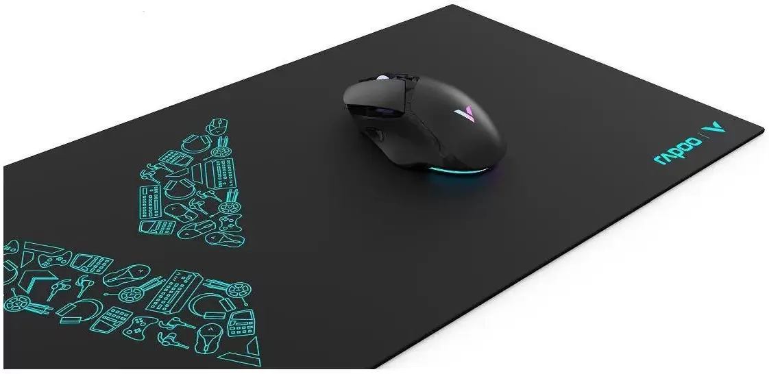 Коврик для мыши Rapoo V1L (черный) фото