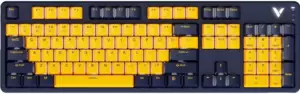 Клавиатура Rapoo V500 Pro Multimode 2024 (темно-синий/желтый) фото