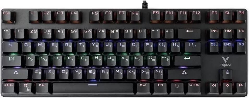 Rapoo V500Pro-87 (черный)