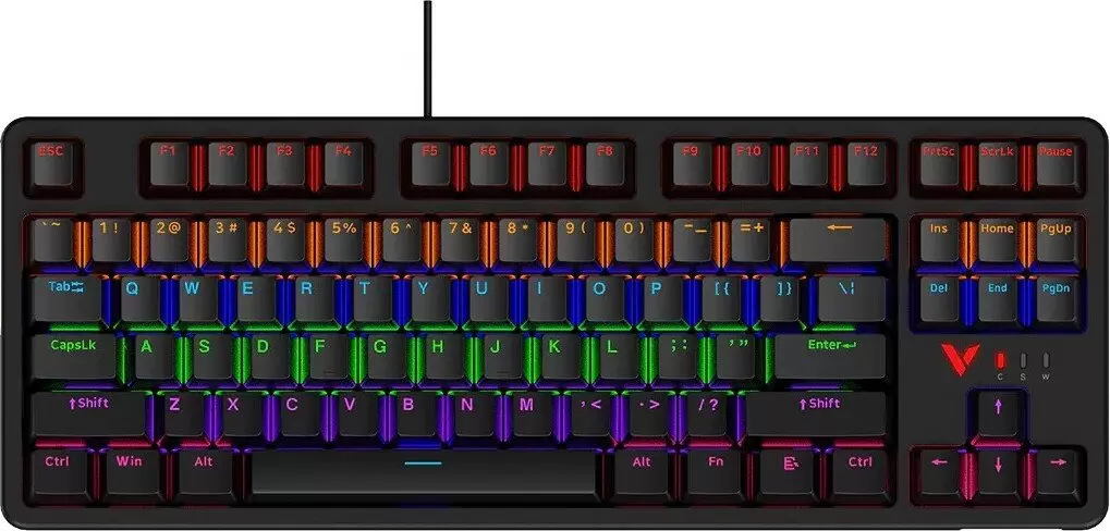 Rapoo V500Pro-87 2024 (черный)