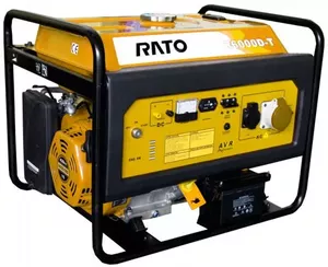 Бензиновый генератор RATO R6000D-T фото