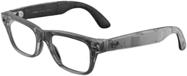 Ray-Ban Meta Blayzer Optics Gen 2 RW7001 (matte transparent ice grey)