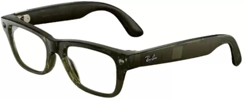 Ray-Ban Meta Blayzer Optics Gen 2 RW7001 (shiny transparent dark olive)