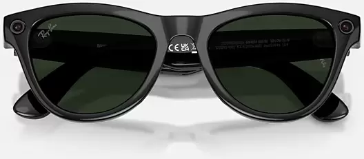 Умные очки Ray-Ban Meta Skyler (Gen 2) RW4014 (Shiny Black / Transitions Graphite Green) фото 4