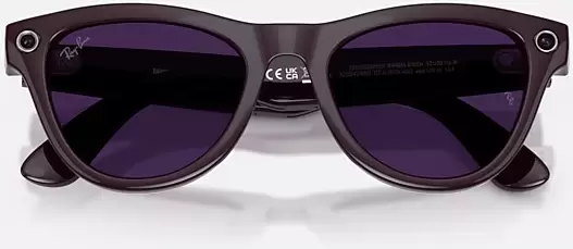 Умные очки Ray-Ban Meta Skyler (Gen 2) RW4014 (Shiny Mystic Violet / Transitions Amethyst) фото 5
