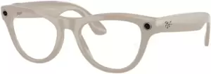 Ray-Ban Meta Skyler RW4010 (серый глянцевый/прозрачный/синий)