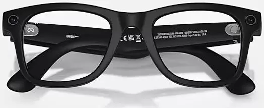 Умные очки Ray-Ban Meta Wayfarer Gen 2 RW4012 (черный матовый/прозрачный) фото