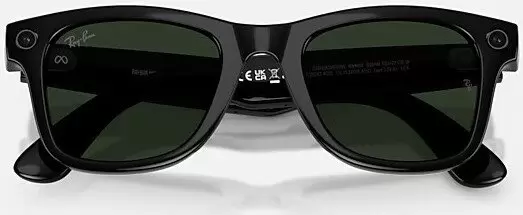 Умные очки Ray-Ban Meta Wayfarer Gen 2 RW4012 (large, черный глянцевый/прозрачный/графитовый зеленый) фото