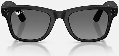 Умные очки Ray-Ban Meta Wayfarer Gen 2 RW4012 (large, черный матовый/графитовый) фото