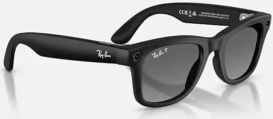 Умные очки Ray-Ban Meta Wayfarer Gen 2 RW4012 (large, черный матовый/графитовый) фото