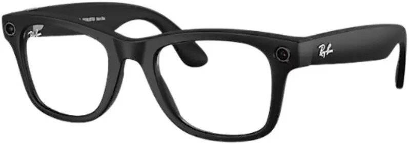 Ray-Ban Meta Wayfarer Gen 2 RW4012 (large, черный матовый/прозрачный)