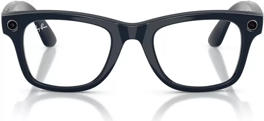 Умные очки Ray-Ban Meta Wayfarer Gen 2 RW4012 (large, темно-синий/прозрачный/синий) фото 2