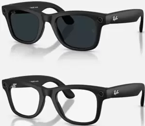 Умные очки Ray-Ban Meta Wayfarer Gen 2 Transitions (L, Матовая черная оправа, Серые линзы) фото
