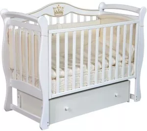 Детская кроватка Ray Elizabeth 1 (белый) фото