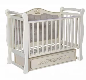 Детская кроватка Ray Elizabeth Premium 1 (слоновая кость) фото