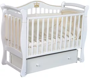 Детская кроватка Ray Karoline 1 (белый) фото