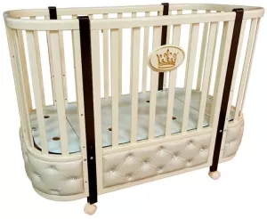 Детская кроватка Ray Milania Premium 1 (слоновая кость) фото