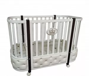 Детская кроватка Ray Milania Premium 2 (белый) фото