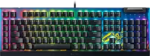 Клавиатура Razer BlackWidow V4 X Fortnite Edition (Razer Yellow, нет кириллицы) фото