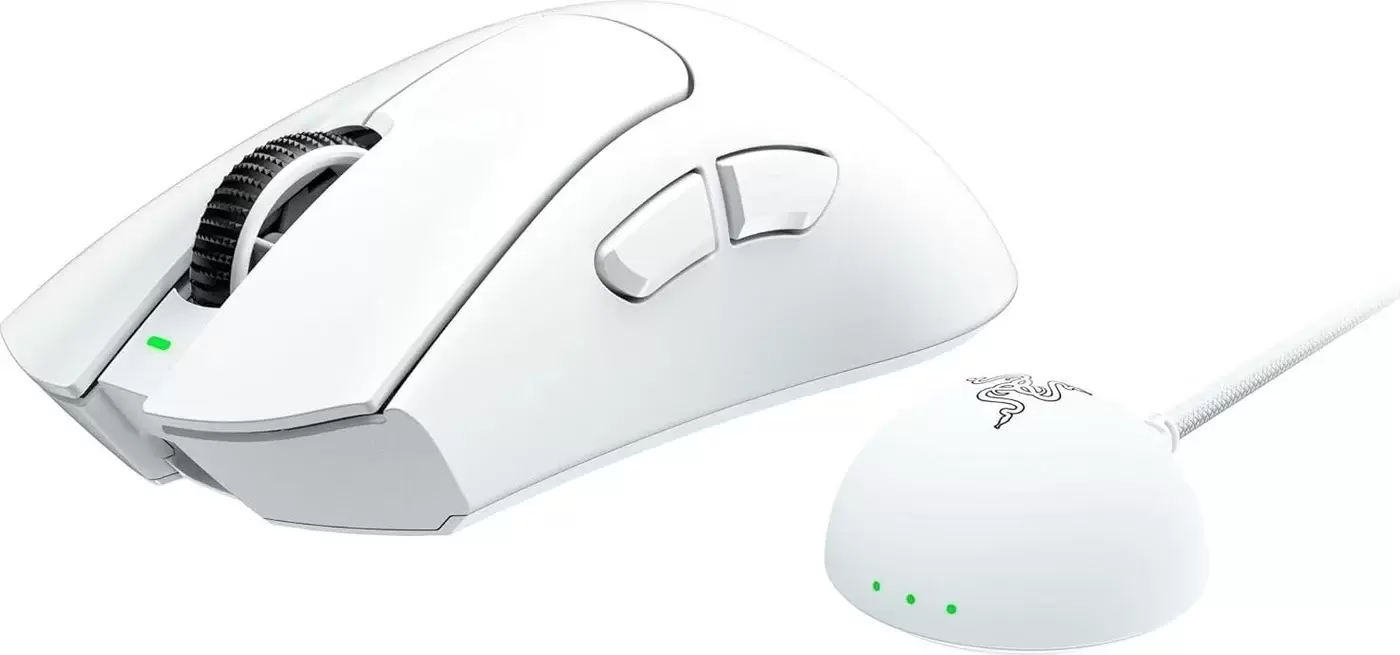 Игровая мышь Razer DeathAdder V4 Pro (белый) фото
