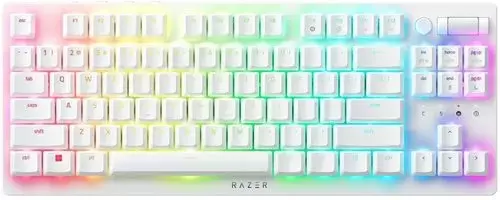 Клавиатура Razer DeathStalker V2 Pro TKL (белый, Razer Low Profile Optical Red, нет кириллицы) фото 2