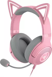 Наушники Razer Kraken Kitty V2 (розовый) фото