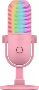 Проводной микрофон Razer Seiren V3 Chroma Quartz Pink фото