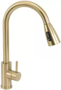 Смеситель Rea Cross gold matt B5311 фото