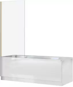 Шторка на ванну Rea Elegant Gold 80 W5601 фото