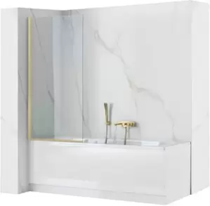 Шторка на ванну Rea Elegant Gold Matt 70 W6600 фото