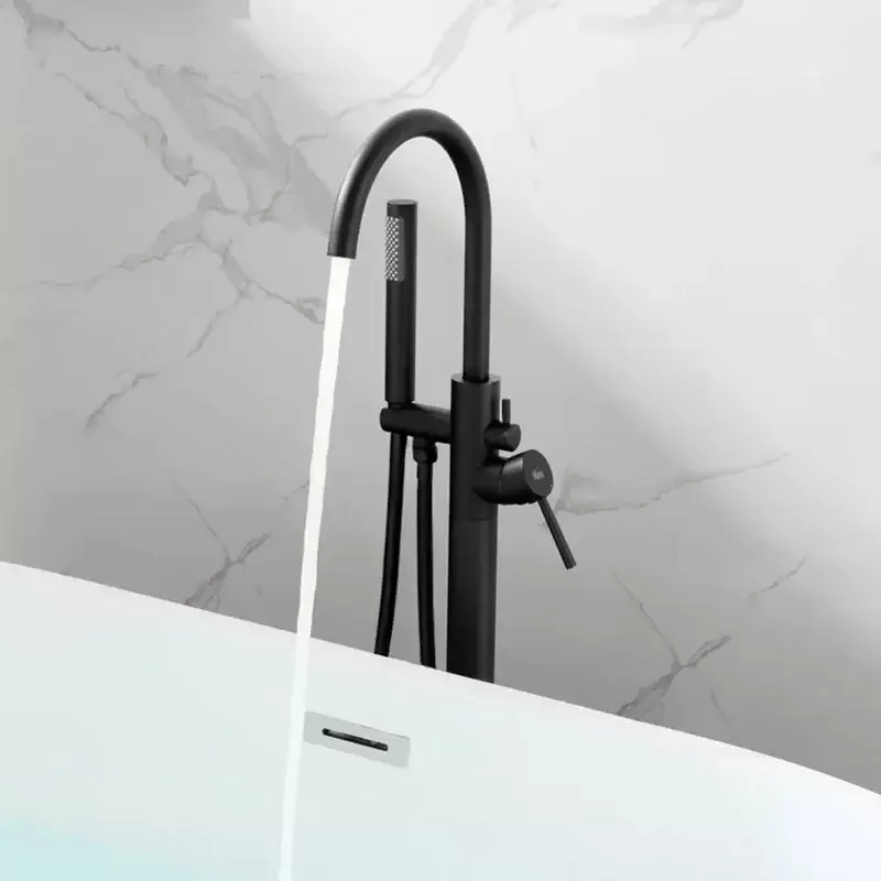 Смеситель Rea Lungo black matt B7496 фото