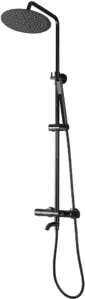 Душевая система Rea Lungo black metallic P8763 фото
