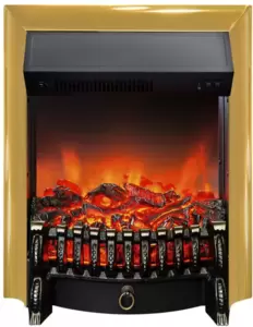 Электрокамин RealFlame Fobos Lux Brass фото