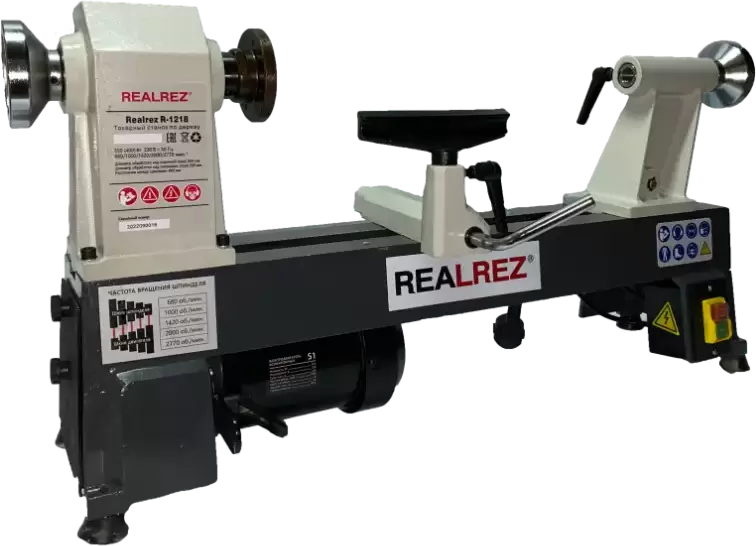 Токарный станок Realrez R-1218 фото
