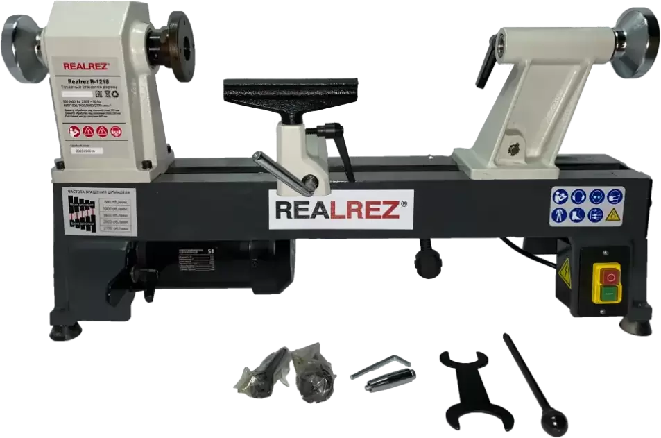Токарный станок Realrez R-1218 фото