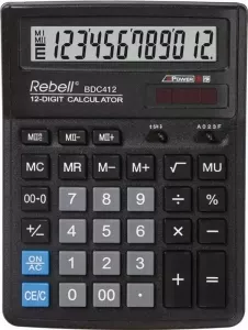 Калькулятор Rebell BDC412 фото