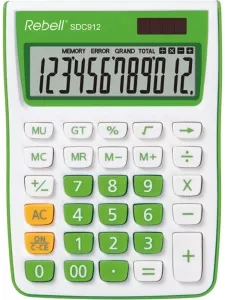 Калькулятор Rebell SDC912 Green фото