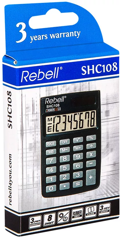 Калькулятор Rebell SHC108 фото 5