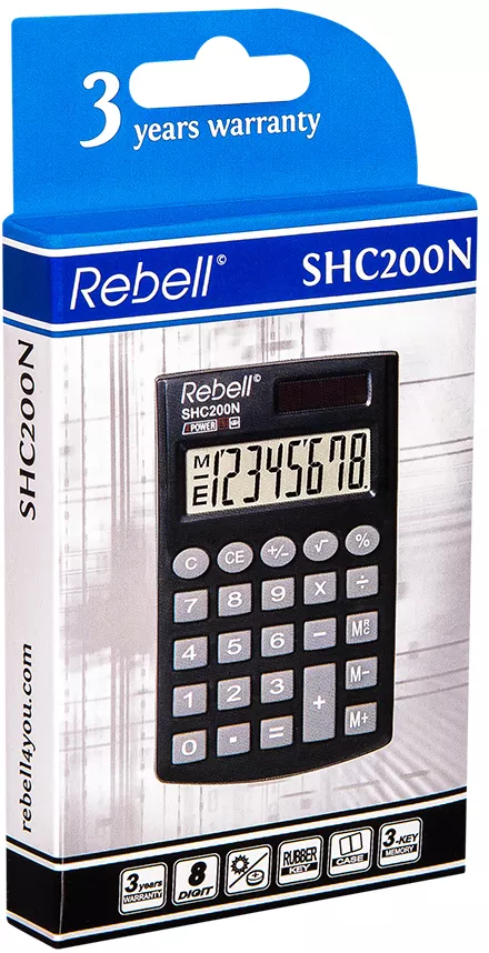 Калькулятор Rebell SHC200N фото 5