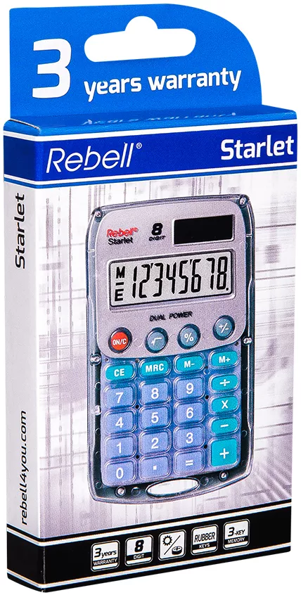 Калькулятор Rebell Starlet фото 4