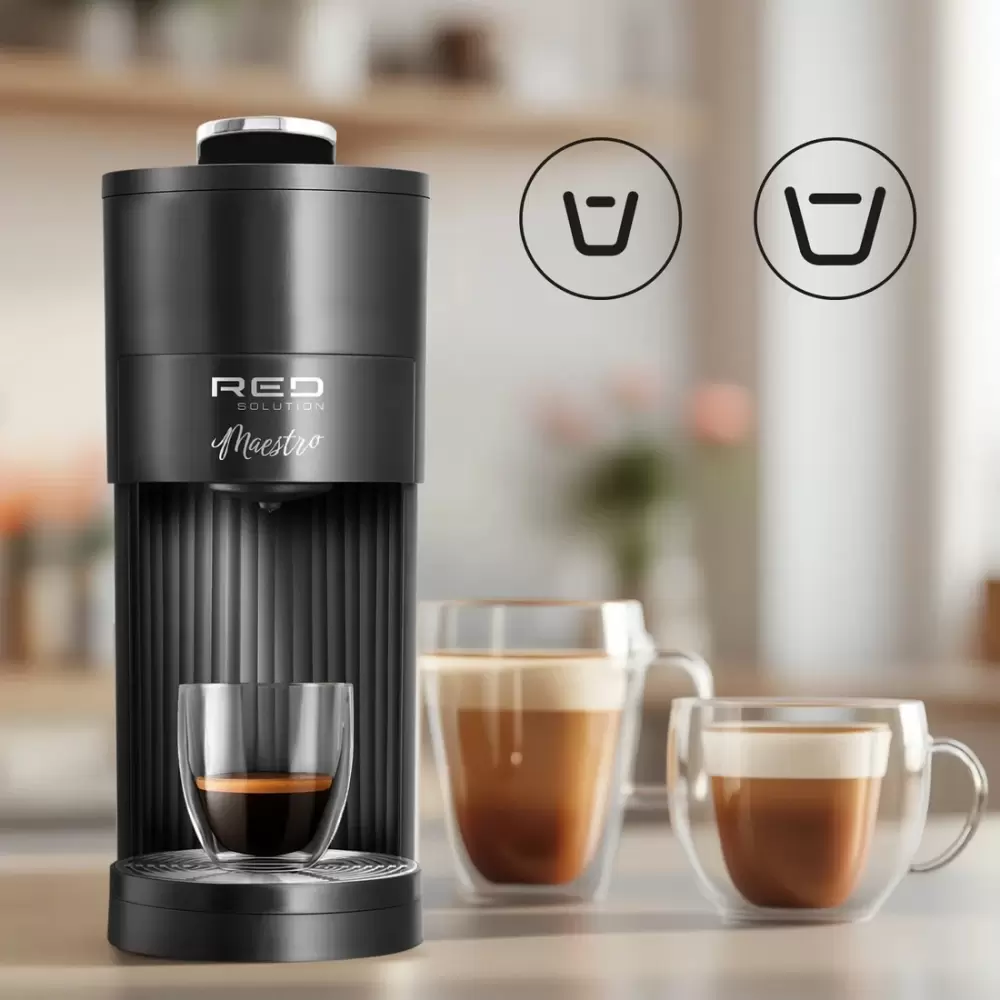 Капсульная кофеварка RED Solution Maestro CM1525 фото 6
