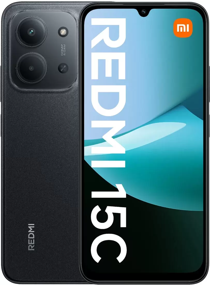 Redmi 15C 4G 4GB/128GB европейская версия (черный)