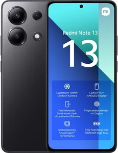 Смартфон Redmi Note 13 8GB/128GB с NFC международная версия + Redmi Buds 4 Active за 10 копеек (полуночный черный)