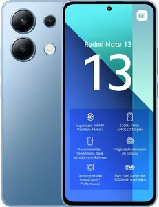 Смартфон Redmi Note 13 8GB/256GB с NFC международная версия + Redmi Band 8 Active за 10 копеек (ледяной синий)
