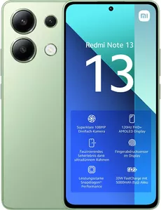 Смартфон Redmi Note 13 8GB/256GB с NFC международная версия + Redmi Buds 4 Active за 10 копеек (мятно-зеленый)