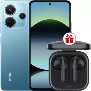 Redmi Note 14 8GB/256GB международная версия (синий) + наушники Xiaomi Redmi Buds 6 Active (черный) по акции фото