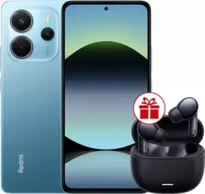 Redmi Note 14 8GB/256GB международная версия (синий) + наушники Xiaomi Redmi Buds 6 Lite (черный) фото